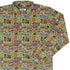 Japanese Vending Machine Snacks Long Sleeve Button Up Shirt Geek Nerd 0925 adult sizing All Adult Button Up Shirts