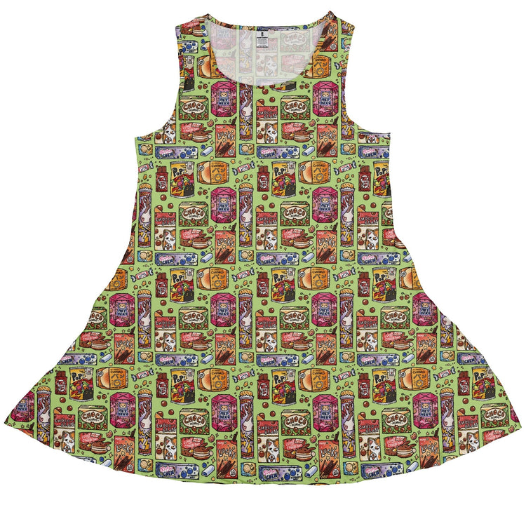Japanese Vending Machine Snacks Dress Geek Nerd 0925 Anime Design by Ardi Tong