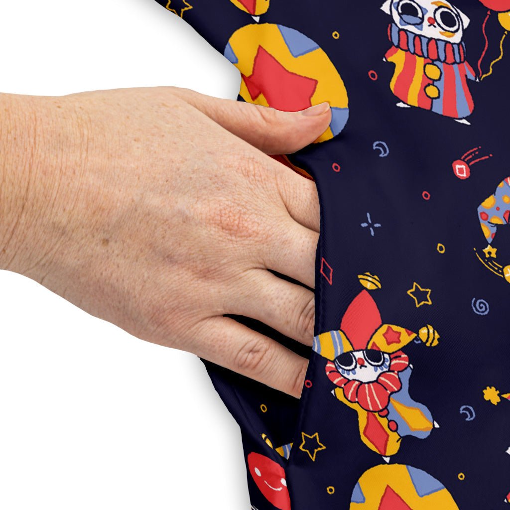 Jester Cats Dress Geek Nerd Design by Ardi Tong funny prints lx - C