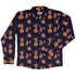 Jester Cats Long Sleeve Button Up Shirt Geek Nerd adult sizing Design by Ardi Tong FLOW DESC WRITING