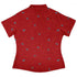 Plane Contrails Curvy Button Up Shirt Geek Nerd aviation print Design by Zirkus Design q225