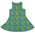 Jurassic Jungle Dress Geek Nerd Design by Julie Kitzes dinosaur print lx - C