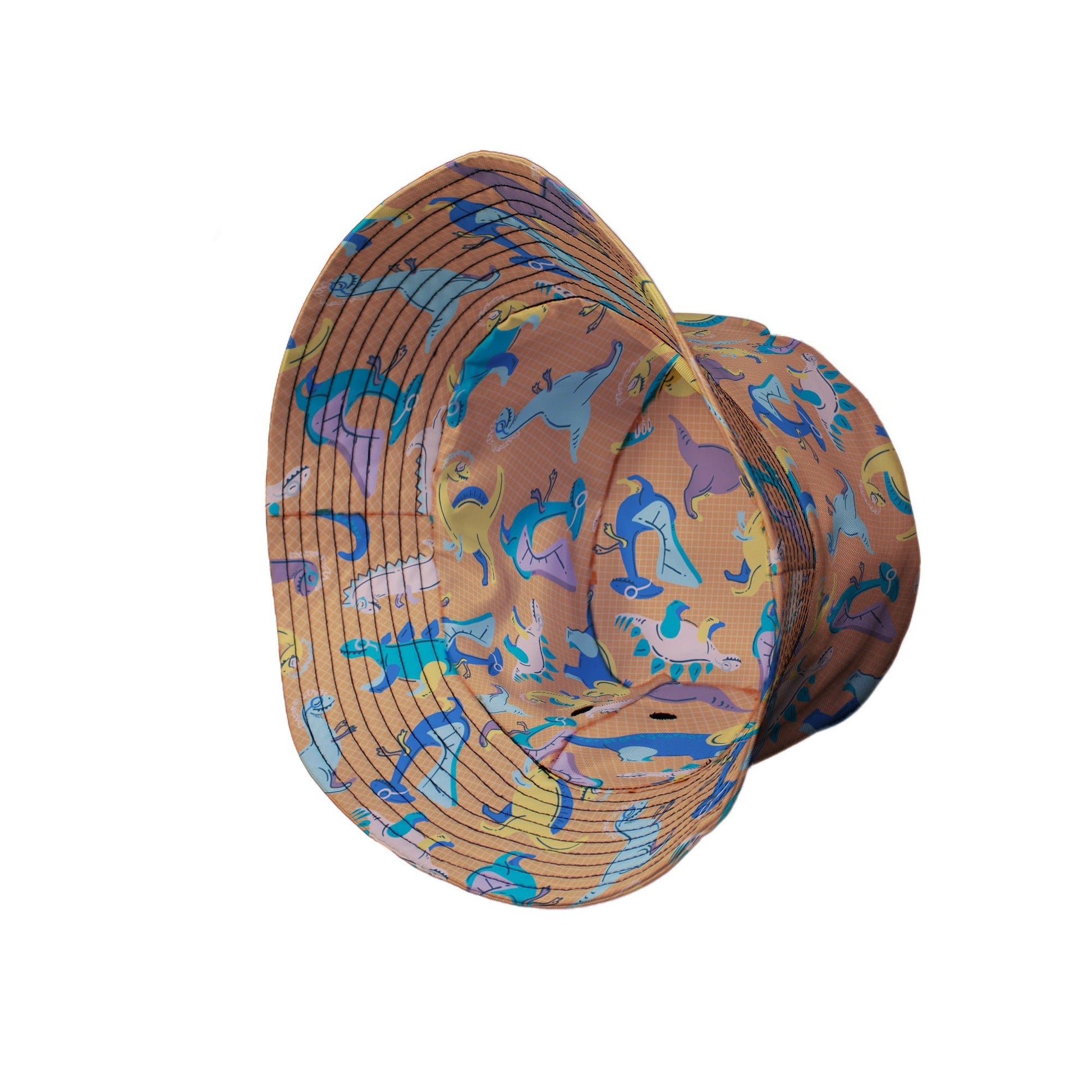 Just Dinosaur Bucket Hat Geek Nerd Design by Zirkus Design dinosaur print lx - B