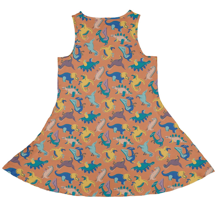 Just Dinosaur Dress Geek Nerd Design by Zirkus Design dinosaur print lx - C