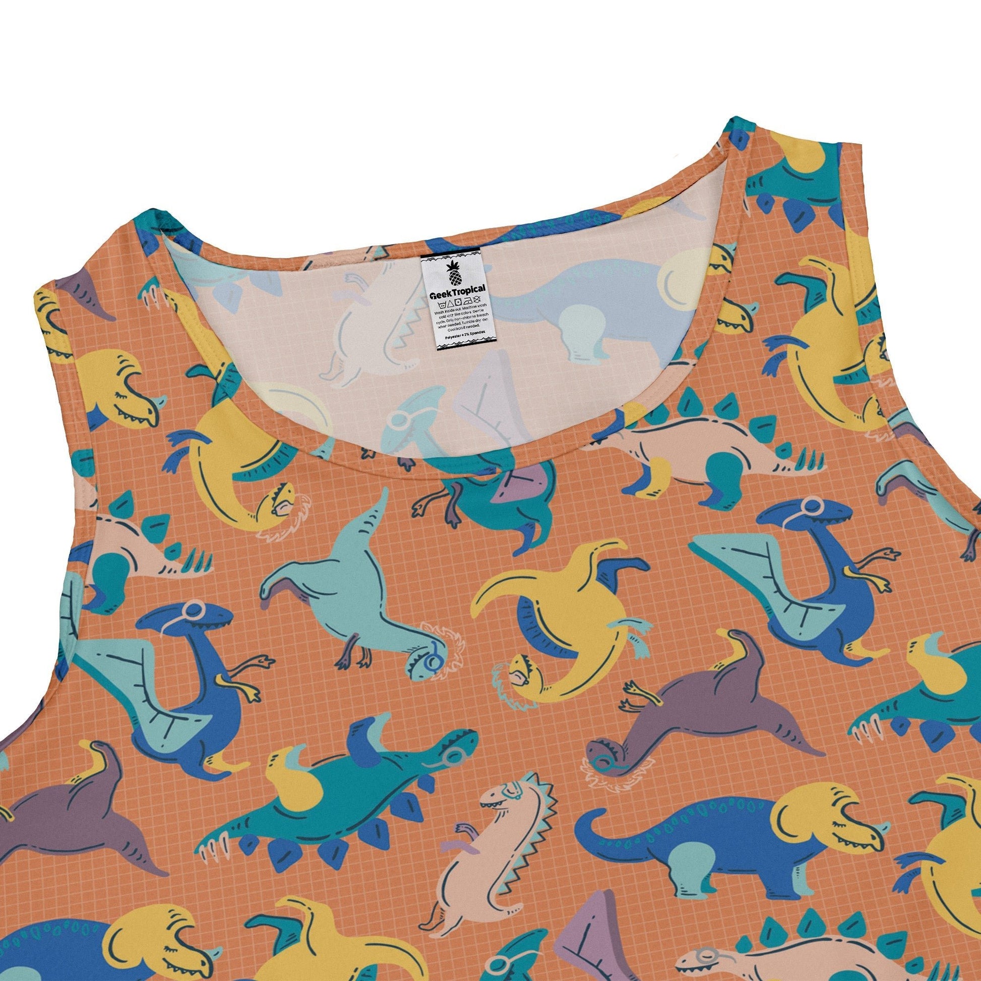 Just Dinosaur Dress Geek Nerd Design by Zirkus Design dinosaur print lx - C