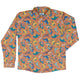 Just Dinosaur Long Sleeve Button Up Shirt Geek Nerd adult sizing Design by Zirkus Design dinosaur print