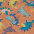 Just Dinosaur Long Sleeve Button Up Shirt Geek Nerd adult sizing Design by Zirkus Design dinosaur print