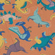 Just Dinosaur Long Sleeve Button Up Shirt Geek Nerd adult sizing Design by Zirkus Design dinosaur print