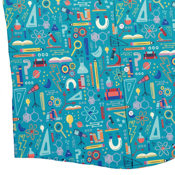 Just Science Button Up Shirt Geek Nerd adult sizing Design by Zirkus Design q225