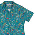 Just Science Curvy Button Up Shirt Geek Nerd Design by Zirkus Design q225 science print