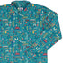 Just Science Long Sleeve Button Up Shirt Geek Nerd adult sizing Design by Zirkus Design FLOW DESC WRITING