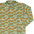 Kawaii Piglets Incense Green Long Sleeve Button Up Shirt Geek Nerd adult sizing Anime Design by Ardi Tong