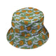 Kawaii Piglets Incense Green Bucket Hat - Anime - Design by Ardi Tong - lx - B