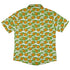 Kawaii Piglets Incense Green Button Up Shirt - adult sizing - Anime - Design by Ardi Tong
