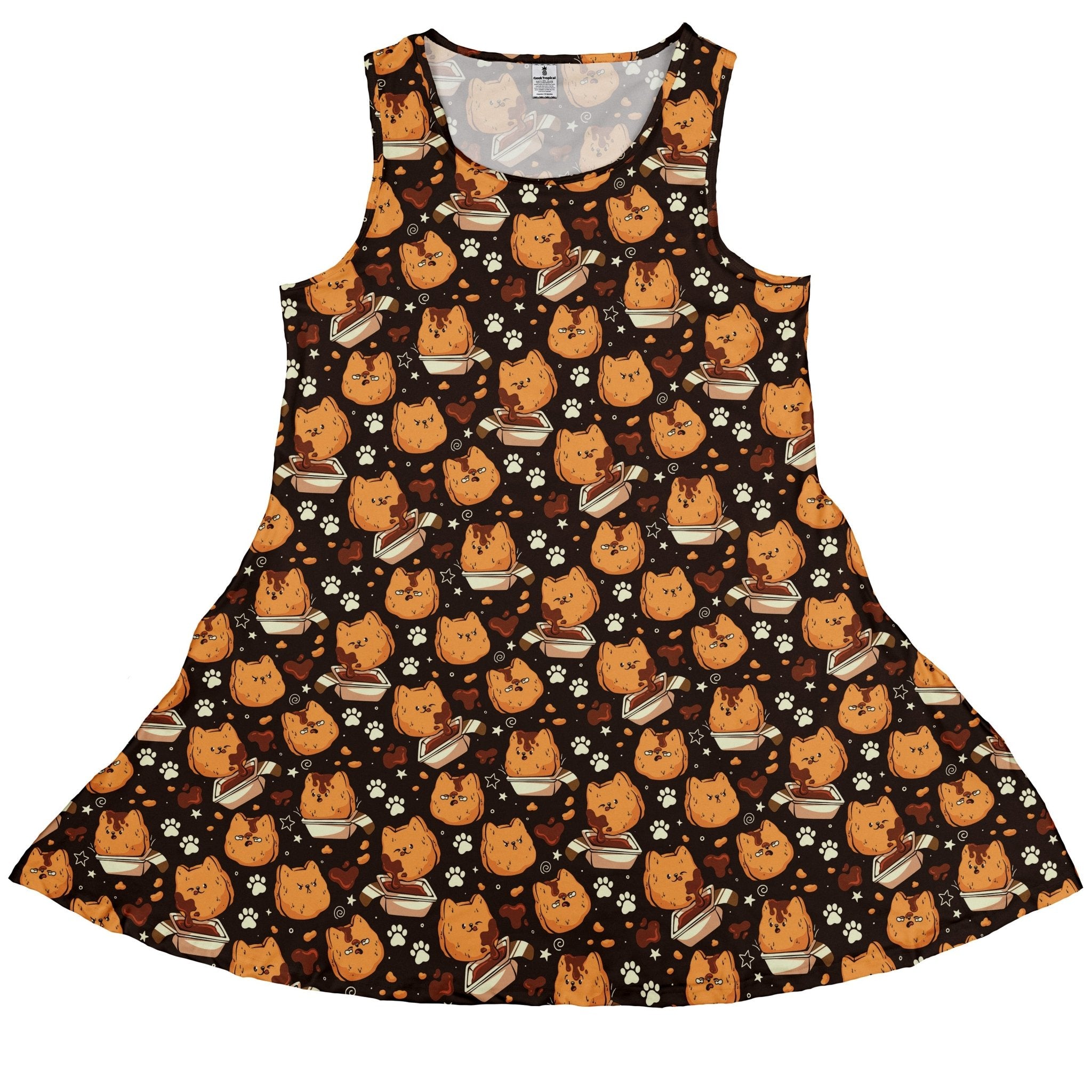 Kitten Nuggets Sleeveless Dress 1