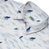 Kitty Snow Trail Button Up Shirt Neck