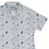 Kitty Snow Trail Curvy Button Up Shirt womens top right
