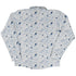 Kitty Snow Trail Long Sleeve Button Up Shirt back