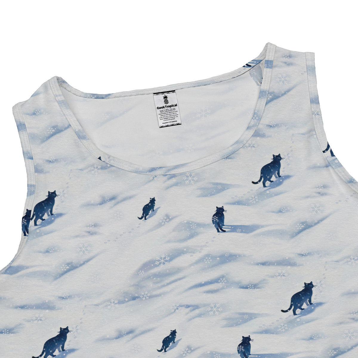 Kitty Snow Trail Sleeveless Dress close front