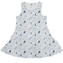 Kitty Snow Trail Sleeveless Dress front