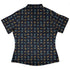 Knight Quest Crest Curvy Button Up Shirt womens back