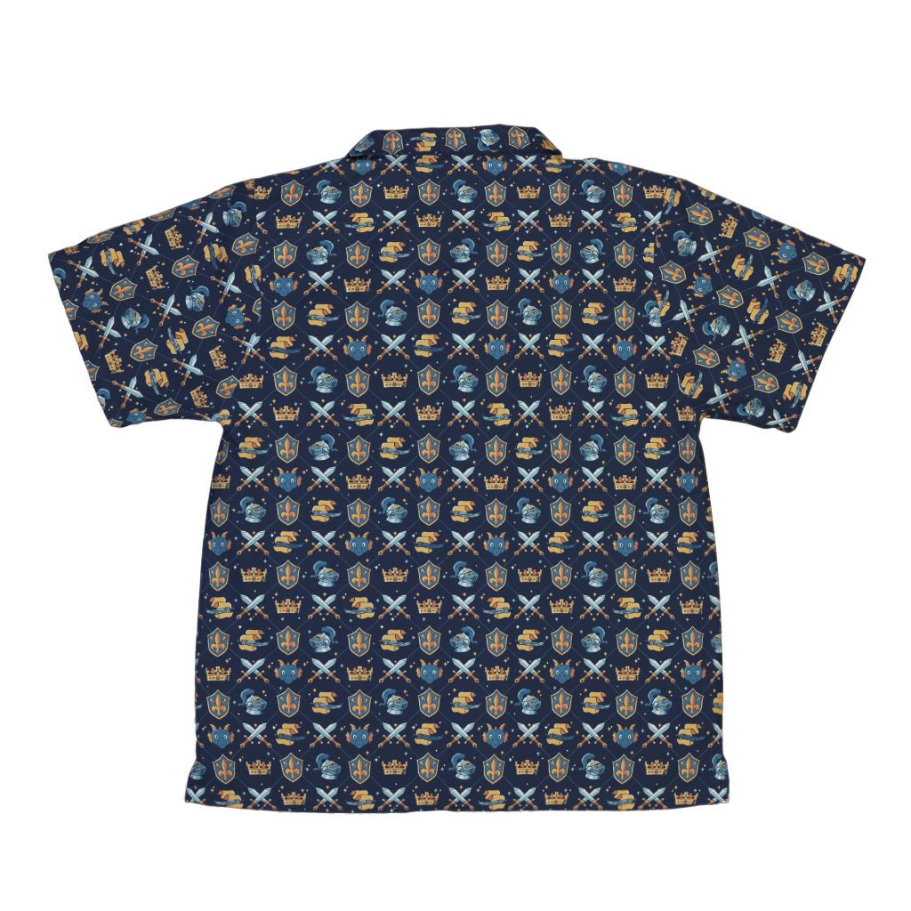 Knight Quest Crest Youth Hawaiian Shirt 2