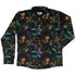 Knightly Fireworks Long Sleeve Button Up Shirt Geek Nerd adult sizing Designs by Nathan Fantasy Prints