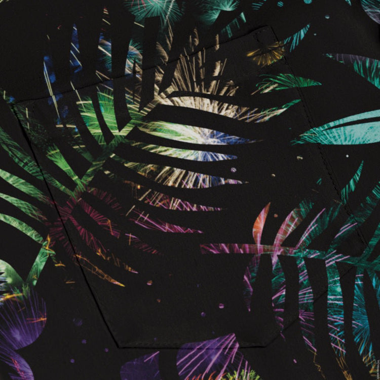 Knightly Fireworks Long Sleeve Button Up Shirt Geek Nerd adult sizing Designs by Nathan Fantasy Prints