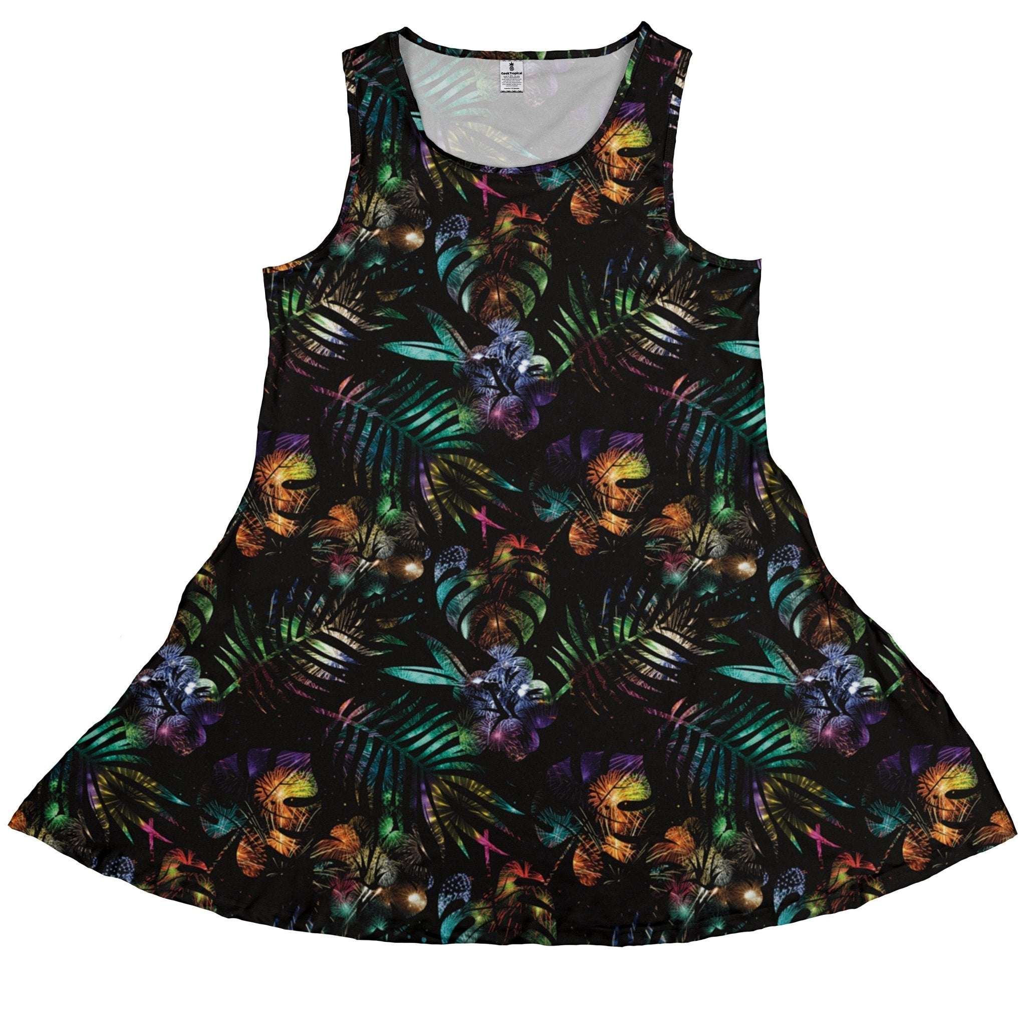 Clearance Ready - to - Ship Knightly Fireworks Dress Geek Nerd Clearance Designs by Nathan Fantasy Prints