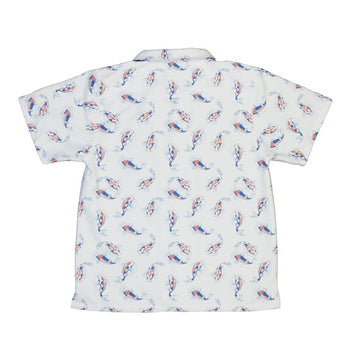 Koi Lake Youth Hawaiian Shirt Geek Nerd 0925 Animal Patterns Botany Print