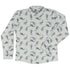 Koi Lake Long Sleeve Button Up Shirt Geek Nerd 0925 adult sizing All Adult Button Up Shirts