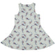 Koi Lake Dress Geek Nerd 0925 Animal Patterns Botany Print