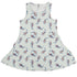 Koi Lake Dress Geek Nerd 0925 Animal Patterns Botany Print