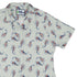 Koi Lake Curvy Button Up Shirt Geek Nerd 0925 All Adult Button Up Shirts Animal Patterns