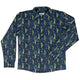 Lady Liberty Dnd Class Long Sleeve Button Up Shirt Geek Nerd adult sizing Designs by Nathan dnd & rpg print