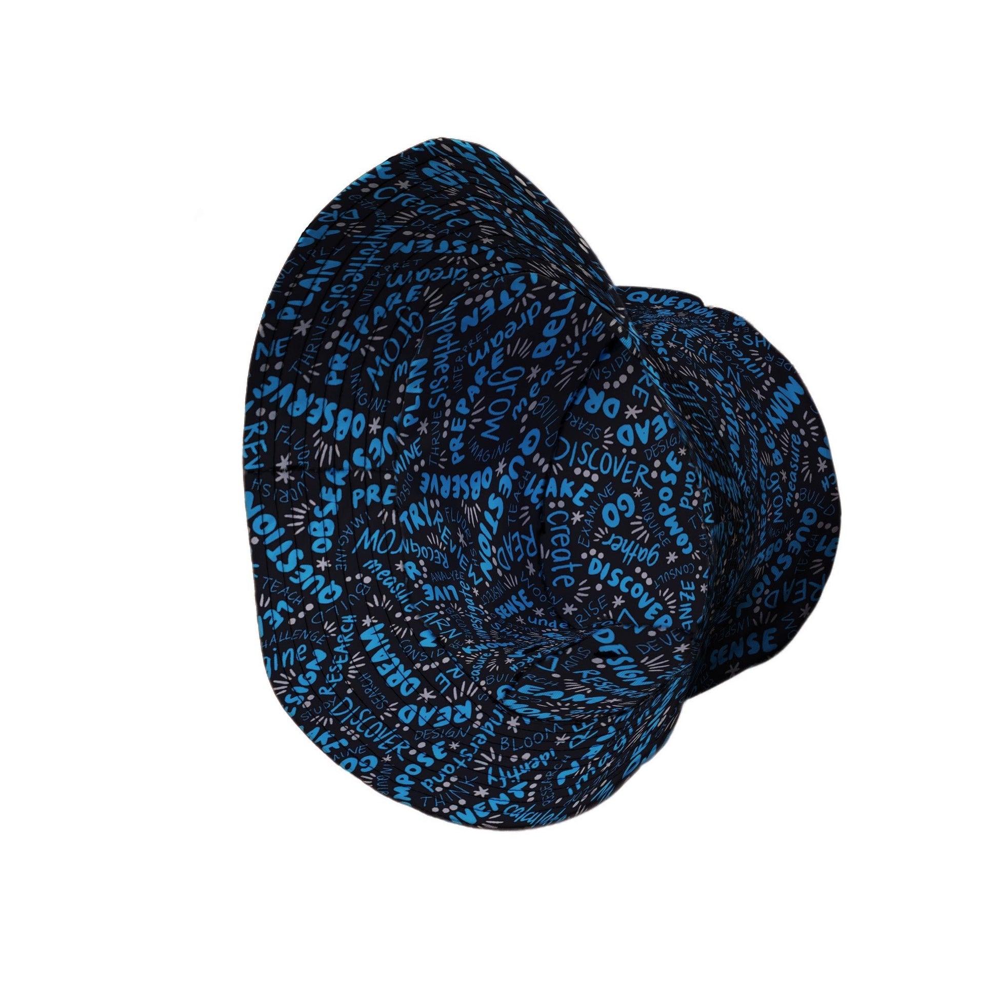Learner Affirmations Bucket Hat Geek Nerd Design by Zirkus Design lx - B q225