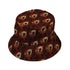 Lilith Bucket Hat Black Stitching