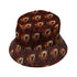 Lilith Bucket Hat Gray Stitching