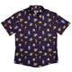 Little Monsters Button Up Shirt Geek Nerd adult sizing Designs by Nathan fantasy prints
