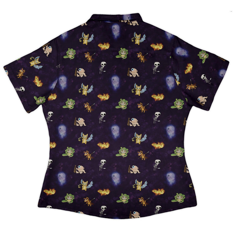 Little Monsters Curvy Button Up Shirt 4