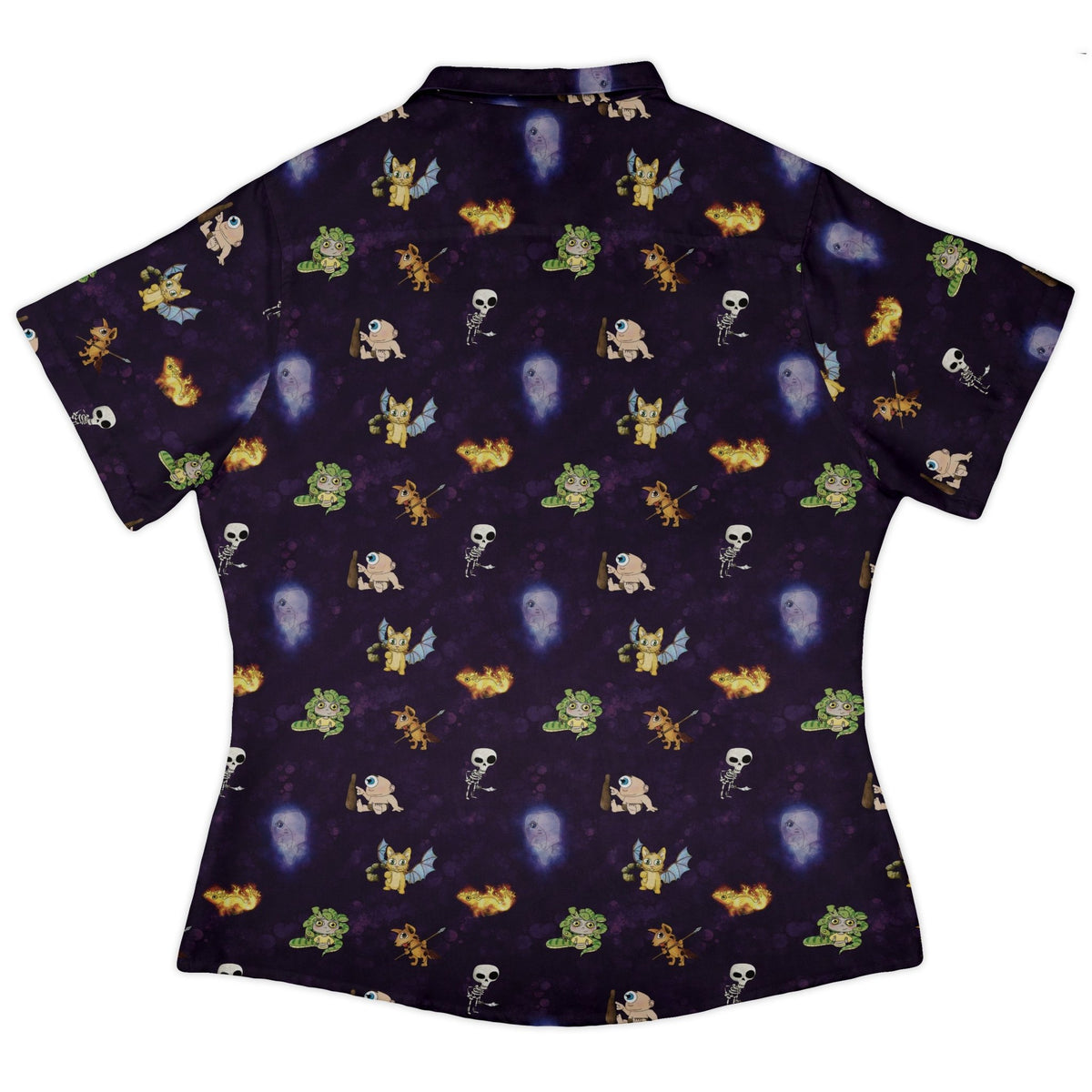 Little Monsters Curvy Button Up Shirt 4