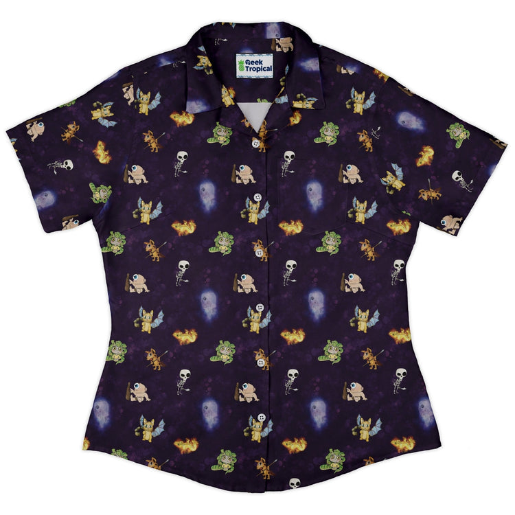 Little Monsters Curvy Button Up Shirt 2