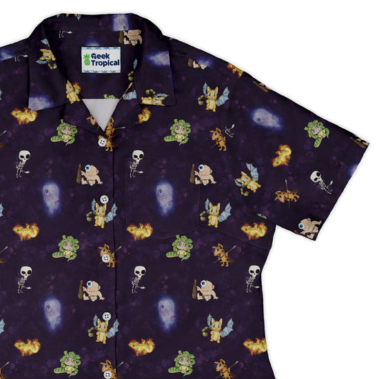 Little Monsters Curvy Button Up Shirt 1