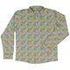 Luna Moth Gathering Long Sleeve Button Up Shirt Geek Nerd adult sizing animal patterns botany print