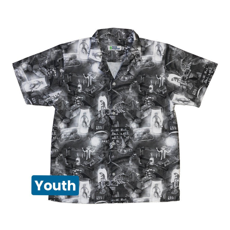 Mad Lab Midnight Youth Hawaiian Shirt Geek Nerd halloween q4