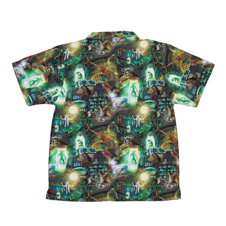 Mad Lab Youth Hawaiian Shirt Geek Nerd halloween q4