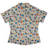 Magic Academics Curvy Button Up Shirt Geek Nerd Design by Zirkus Design q225 science print