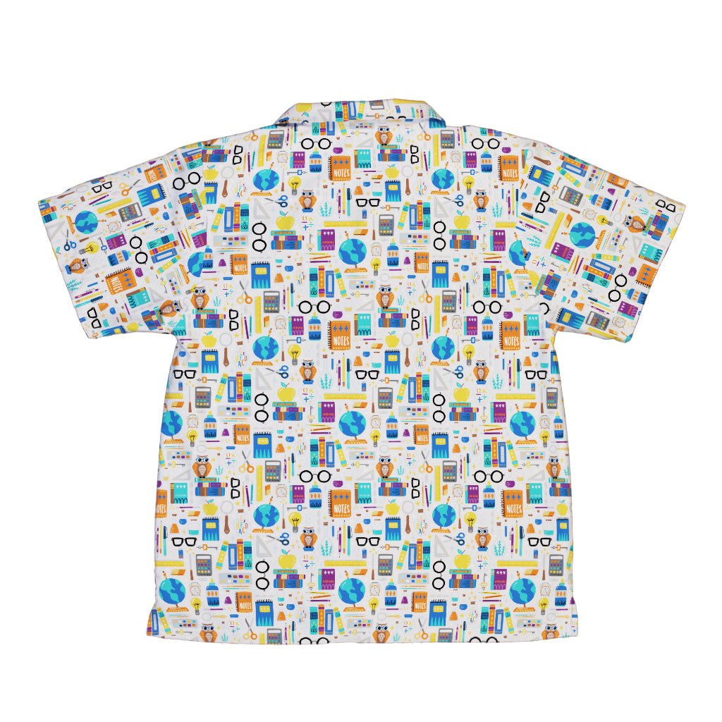 Magic Academics Youth Hawaiian Shirt Geek Nerd Design by Zirkus Design q225 science print