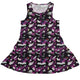 Magical Books Purple Dress Geek Nerd Book Prints Designs by Nathan lx - C