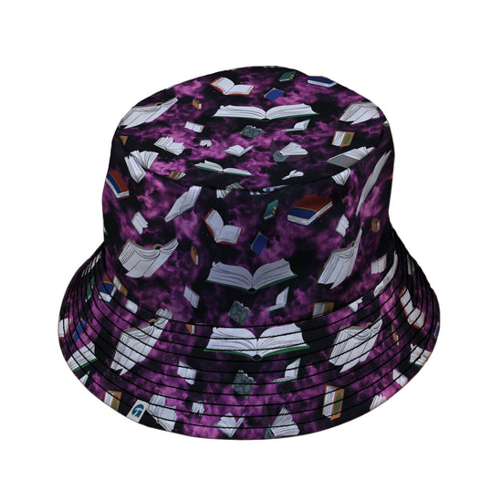 Magical Books Purple Bucket Hat